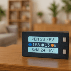 AFFICHEUR TEMPO Version Plus