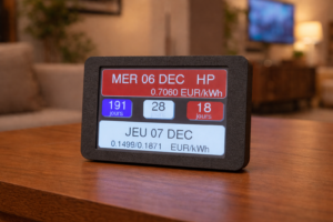 Afficheur TEMPO - Grand Modèle Tactile